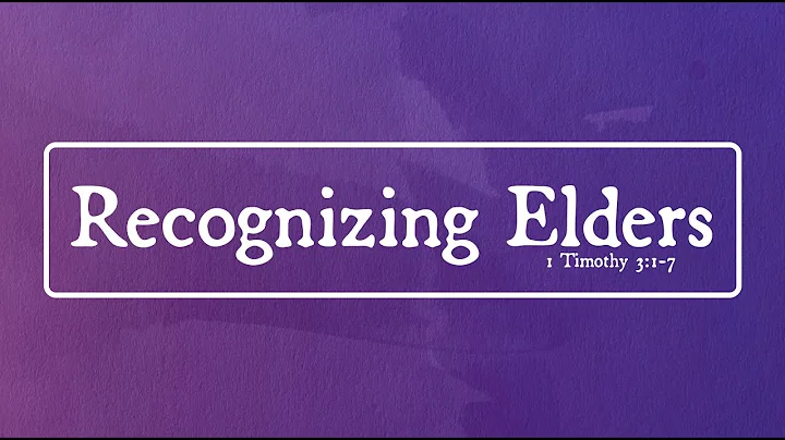 Recognizing Elders | Ryan Rosser