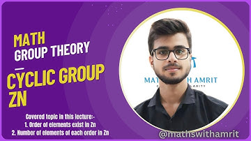 Group theory/ Cyclic group Zn // IIT JAM// CSIR NET // GATE...✨ #video #education