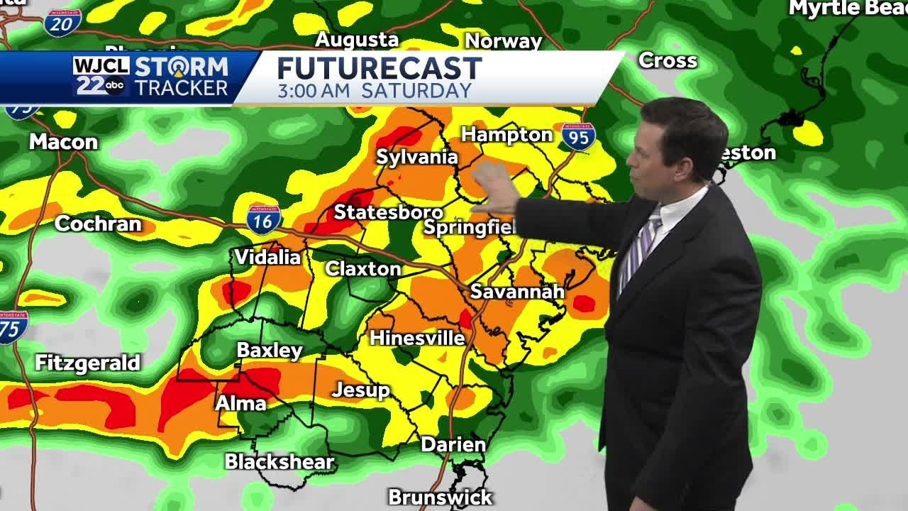 Dry today but rain likely tomorrow - YouTube