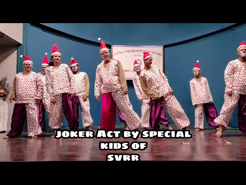 Tribute to Joker – Bollywood Dance by Special Kids, SVRR School