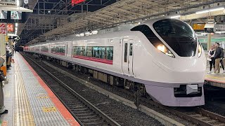 [E653 series service replaced by E657 series!!] E657 series K17 formation, Limited Express Joban ...