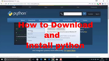 python tutorial for beginners 1 - how to download and install python 3.6.2 on windows 10 , 8, 8.1