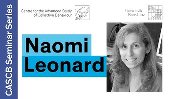 Naomi Leonard - Resilience and Dynamics of Spreading Processes | Collective Behaviour Seminar Series