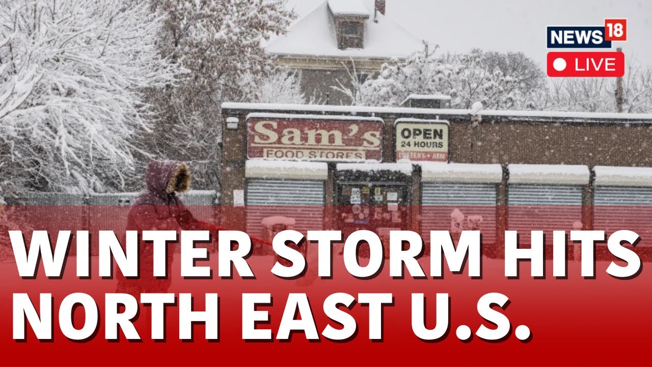 U.S. Winter Storm LIVE | Northeastern Us Braces For Winter Storm ...