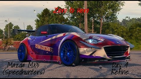 NFS No Limits Zero to Hero Mazda MX-5 (Speedhunters) - Day 4 (Refine)