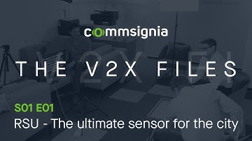 The V2X Files - RSU - The ultimate sensor for the city