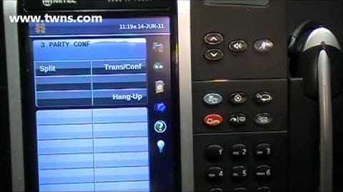 How to Conference Call with Mitel