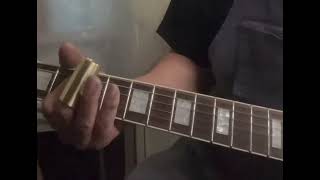 Making My Br Slide To Play Guitar