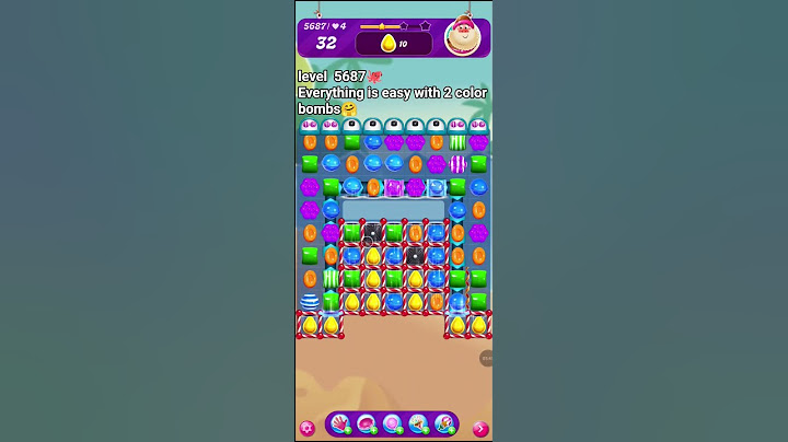 How to beat level 5687 of Candy Crush Saga @CandyCrushOfficial #5687 #games #viralshorts