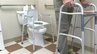 How to Use a Toilet After Hip Replacement - EquipMeOT