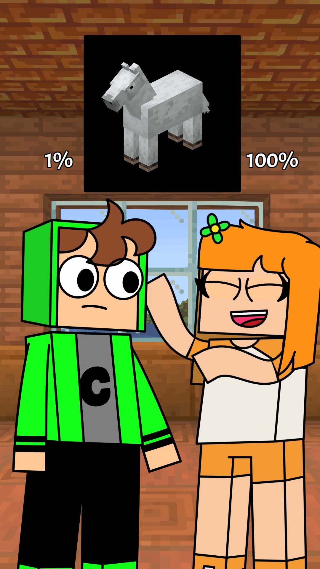 1% VS 100%