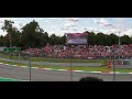 First lap at Monza 2019, from parabolica :)