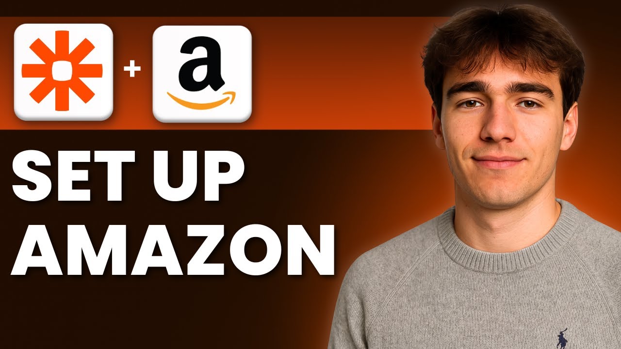 Zapier Amazon order verification tutorial screenshot