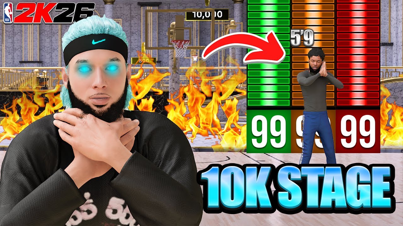 У ЭТОГО 5'9-ФУТТОВОГО ЗАЩИТНИКА ВСЕ 99 ХАРАКТЕРИСТИК ИЗ КОМПОЗИЦИИ 10K NBA2K26! ЛУЧШАЯ КОМПЛЕКТАЦ...
