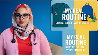 HOW I BALANCE NURSING SCHOOL, WORK, AND FAMILY LIFE| MY REAL DAILY ROUTINE