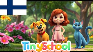Kuvakirja lapsille: Keltainen Koira ja kadonneen leijan arvoitus | satutuokio | TinySchool