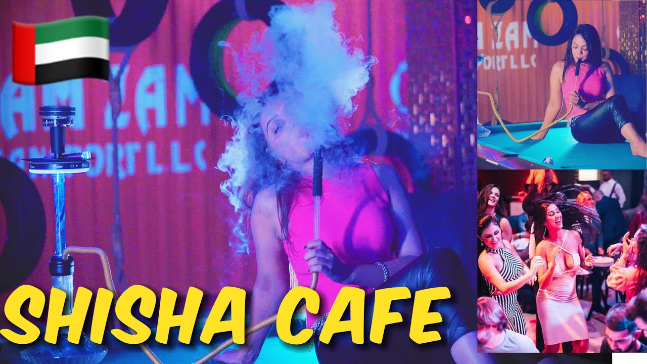 Dubai shisha cafe  | night club dance party 😳