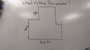 Find Perimeter With Missing Side Lengths