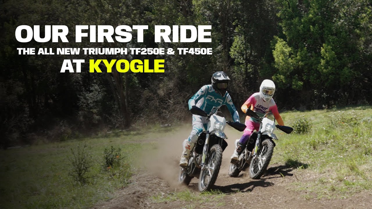 Triumph TF250E & TF450E Enduro Bike Review