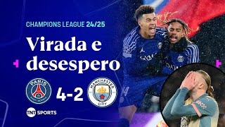 Thumbnail for MAN. CITY DERRETE MAIS UMA VEZ E CONCEDE VIRADA ESPETACULAR DO PSG | PSG 4X2 MANCHESTER CITY