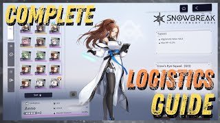 [Snowbreak: Containment Zone] COMPLETE LOGISTICS GUIDE! | All you need to know!