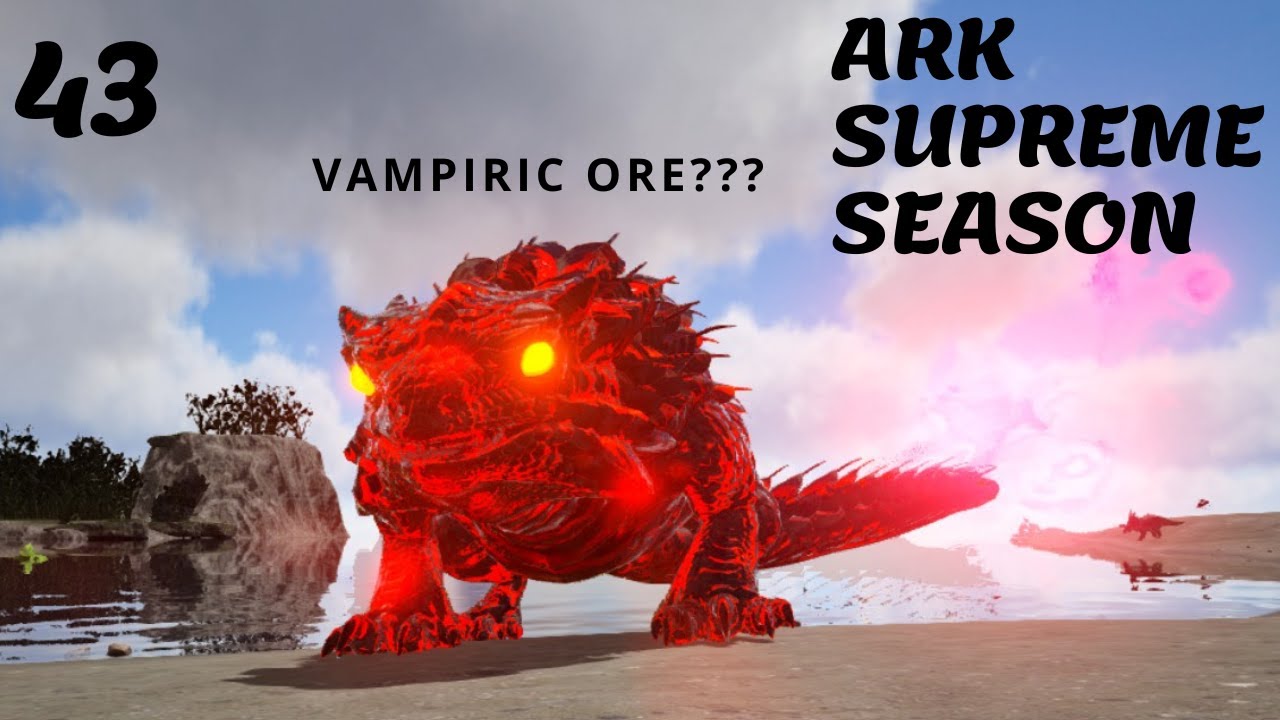 ARK VAMPIRIC THORNY DRAGON TAME