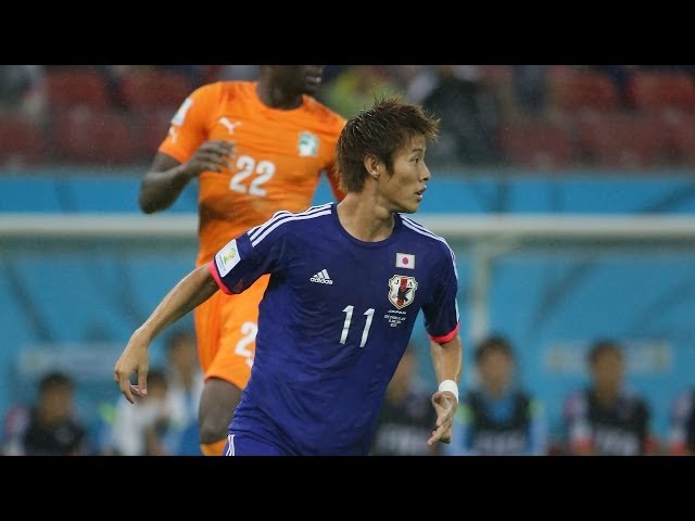 サッカー日本代表 柿谷曜一朗選手 11番 やっぱりスゴイ！ 日本代表