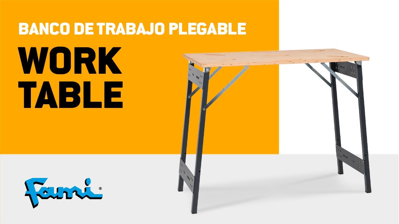 Work Table - Banco de trabajo plegable 