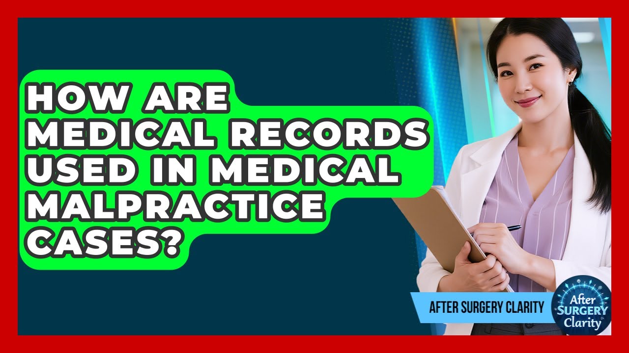 How Are Medical Records Used In Medical Malpractice Cases? - After Surgery Clarity