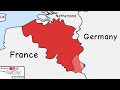 🇧🇪 Belgium vs Luxsemburg 🇱🇺 (war animation)