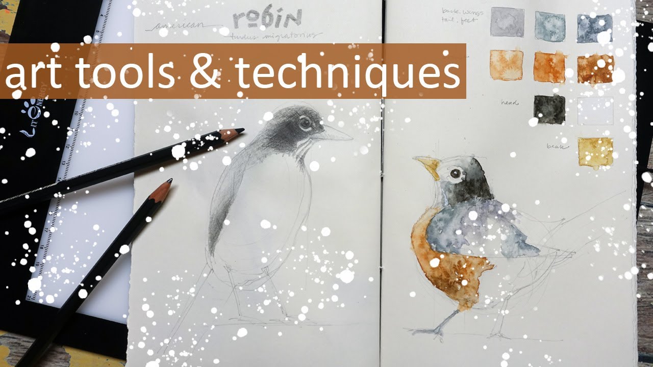 New Art Tools, a Little Cheating and Fun in a Sketchbook