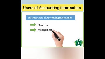 Internal Users of Accounting information: #shortvideo #youtubeshorts