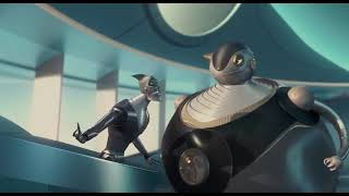 Bigweld Confronts Ratchet - Robots (2005)