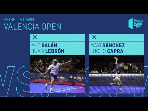 Resumen Cuartos de Final Galán/Lebrón Vs Sánchez/Capra Estrella Damm València Open