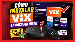 Cómo INSTALAR ViX en Roku Premiere FÁCIL y RÁPIDO 📺🔥 screenshot 4