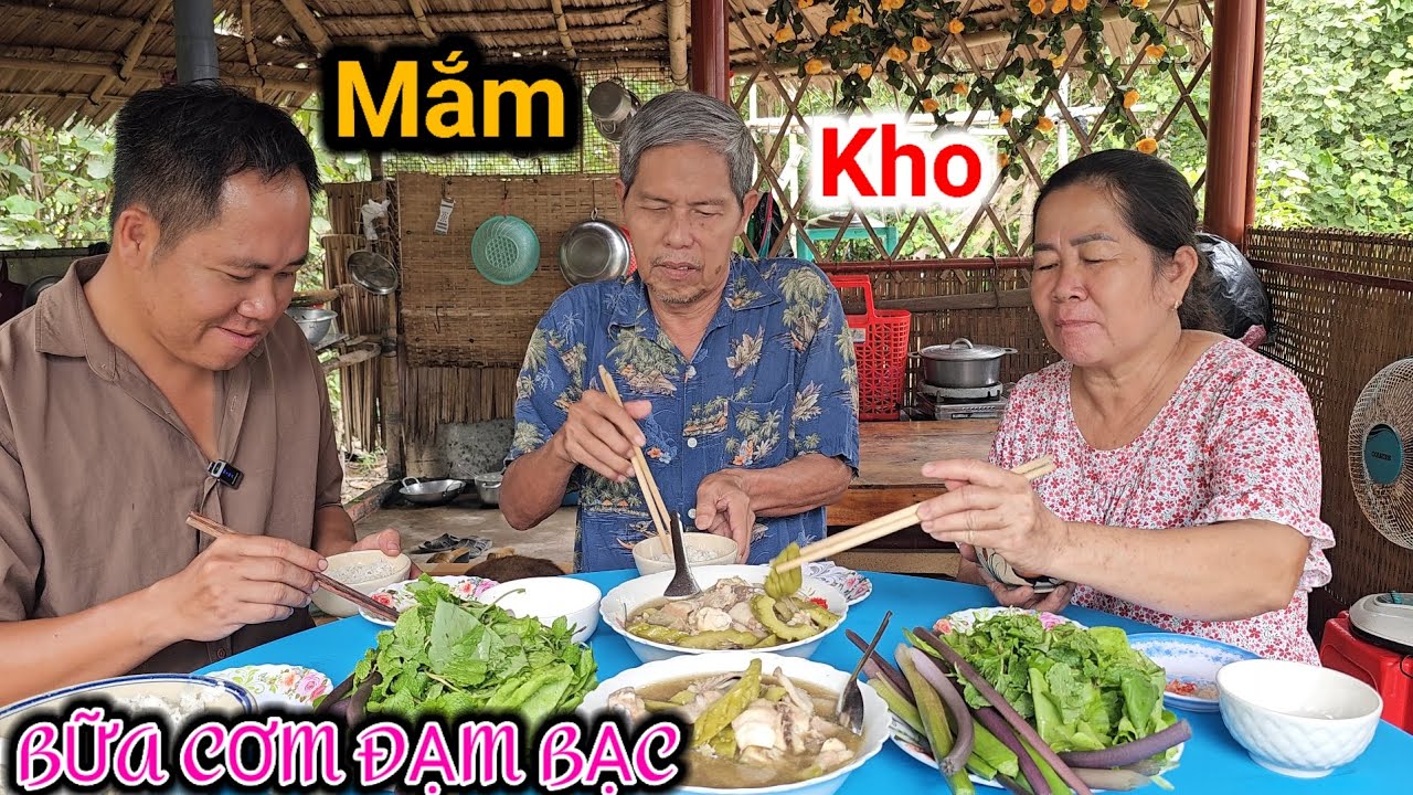 BỮA CƠM ĐẠM BẠC NHANH – GỌN – NGON | MẮM KHO Chuẩn Vị Miền Tây Ăn Là Hao Cơm