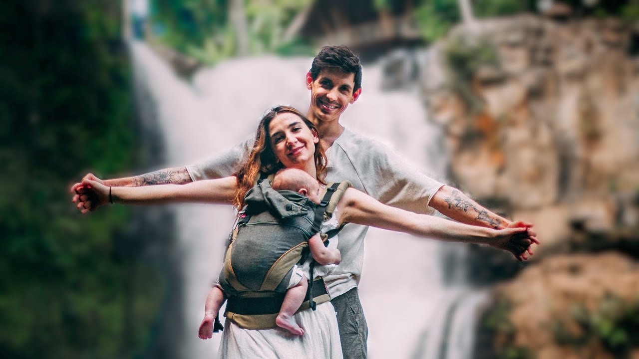 LA CASCADA IN BALI | prima tura de înot a lui LEO | Daily vlog