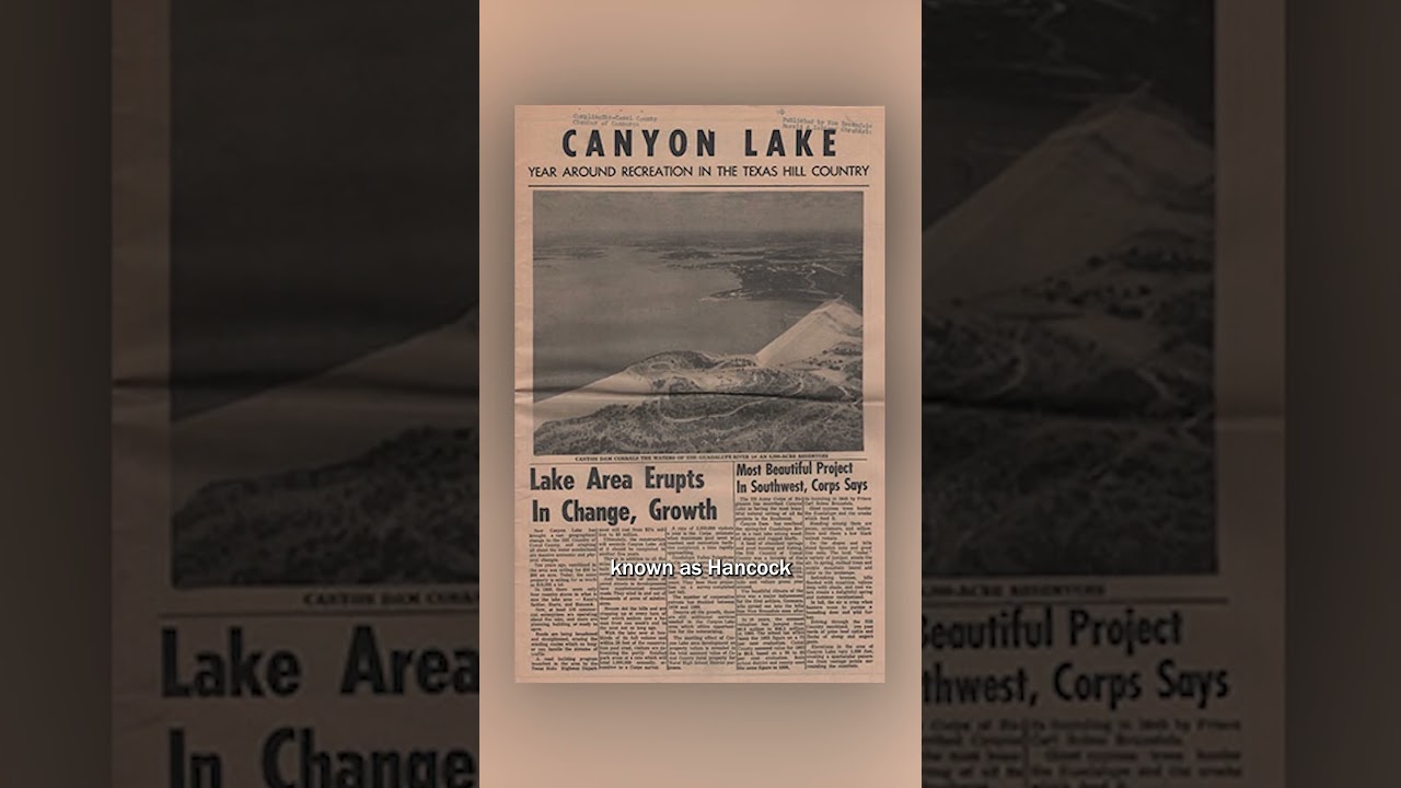 Secret Towns Under Canyon Lake Texas