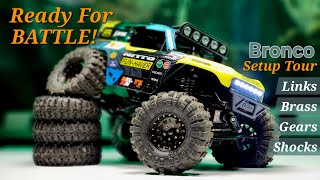 This 1 18 Scale Rc Crawler Is Ready For Battle Brushless Hpi Venture 18 U4 Bronco Upgrade Guide