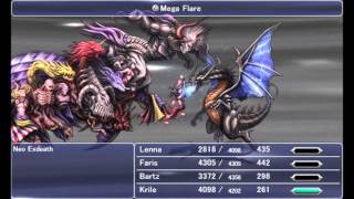 Final Fantasy V Steam - Neo Exdeath (No Rapid Fire, No Casualties)