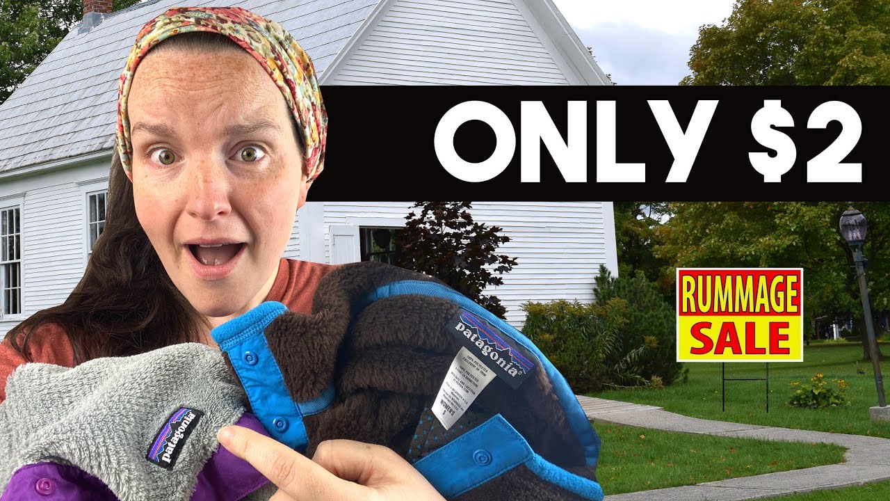 Patagonia for 2?! I LOVE CHURCH YARD SALES! YouTube
