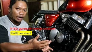 cb 400 konsep triumph [Senja Vlog]