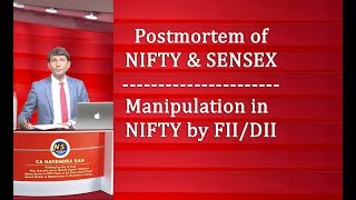 In-depth analysis of index (nifty, sensex): measurement point: 45:18
manipulation in nifty by fii/dii on expiry: 1:32:04 global (dow jone,
nas...