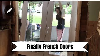 Finally French Doors