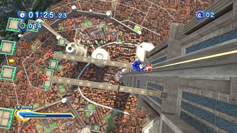 Sonic Generations Rooftop Run Act 2-2 (The DLC Project) Speed Run