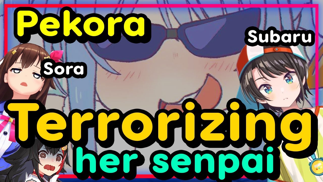 【ENG Sub】Usada Pekora - About pranking Subaru, Mio and Sora-Senpai