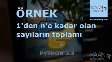 88-) (Python Kursu) - ÖRNEK1 - 1