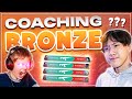 I Coached a Bronze Player Who Destroyed his PC.. (Valorant)