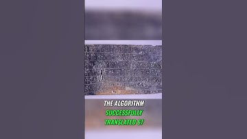 Revolutionizing #ancient  Language Decipherment with #ai #history #trending #facts #shorts 🔍📜 🔍📜