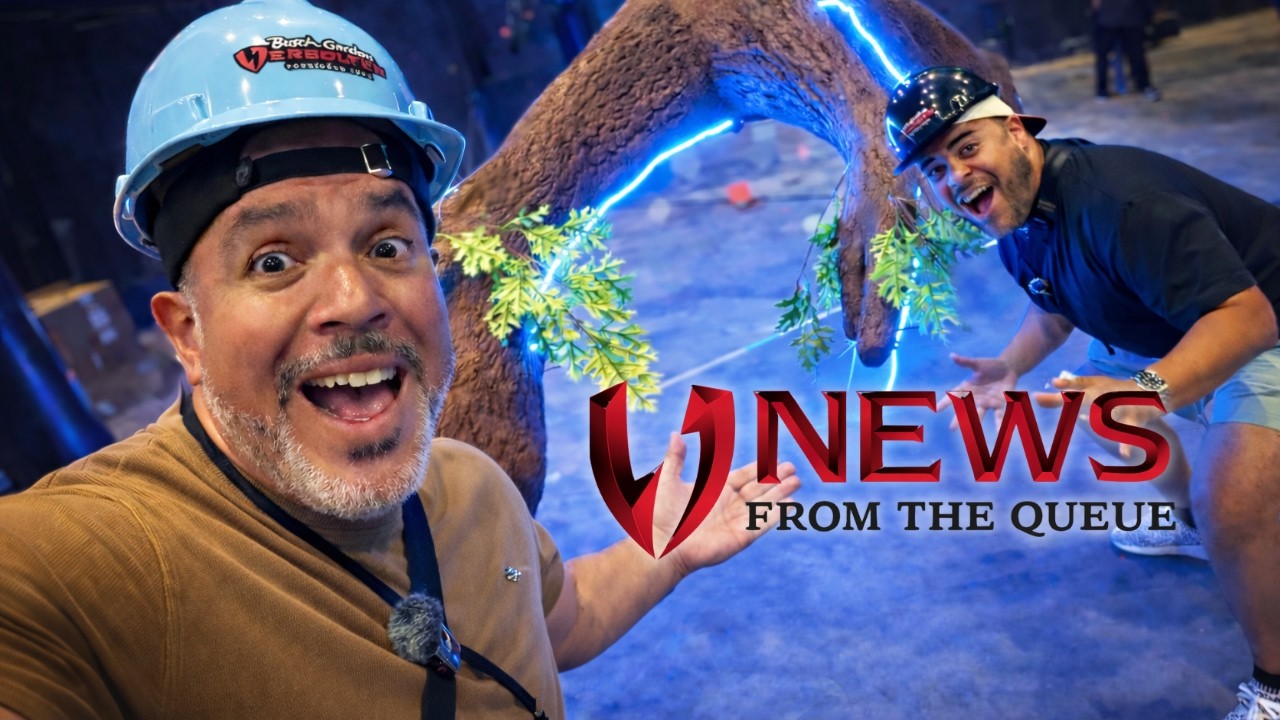 Inside Verbolten: Forbidden Turn 🚧 Our Hard Hat Tour Experience! | News From The Queue